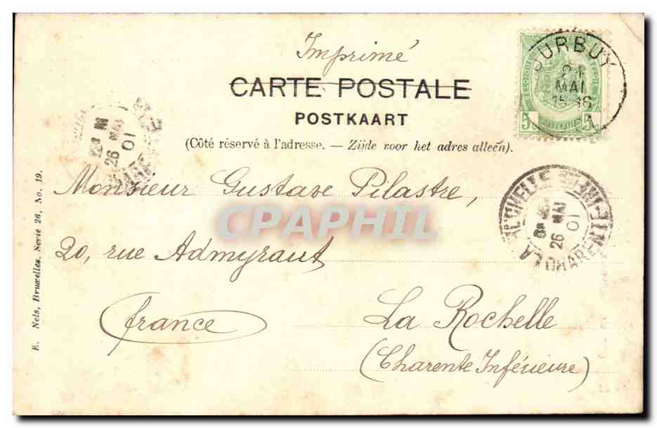 Belgique - Belgien - Belgium - Environs de Barvaux - Weris -CPA  — Back