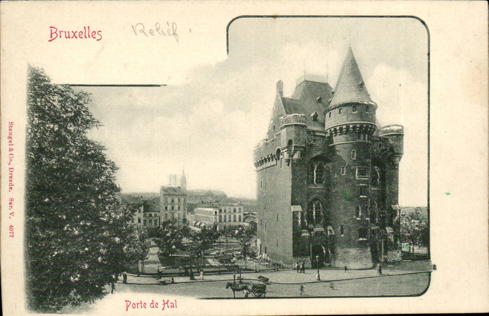 Belgique - Belgien - Belgium - Bruxelles - Brussels - Porte de Hal -CPA 