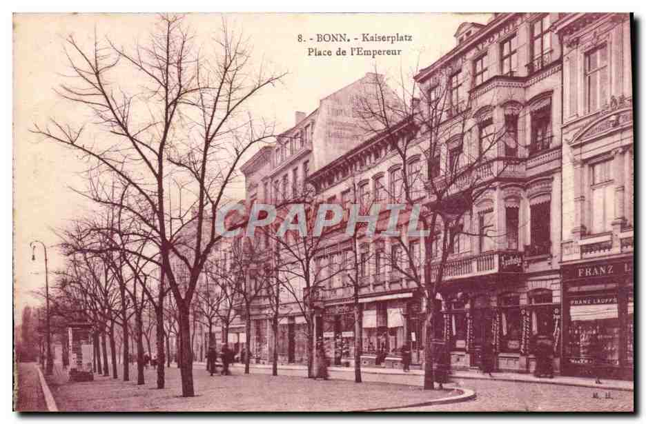 Bonn CPA Kaiserplatz Place de l'empereur