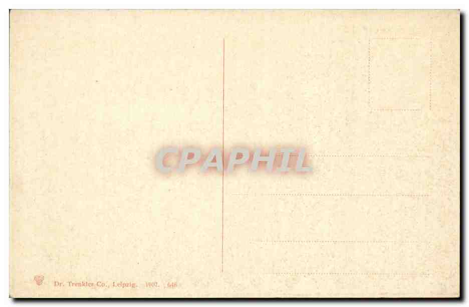 Leipzig — Anatomie — Dr. Trenkler Co. n° 648 — Achterkant