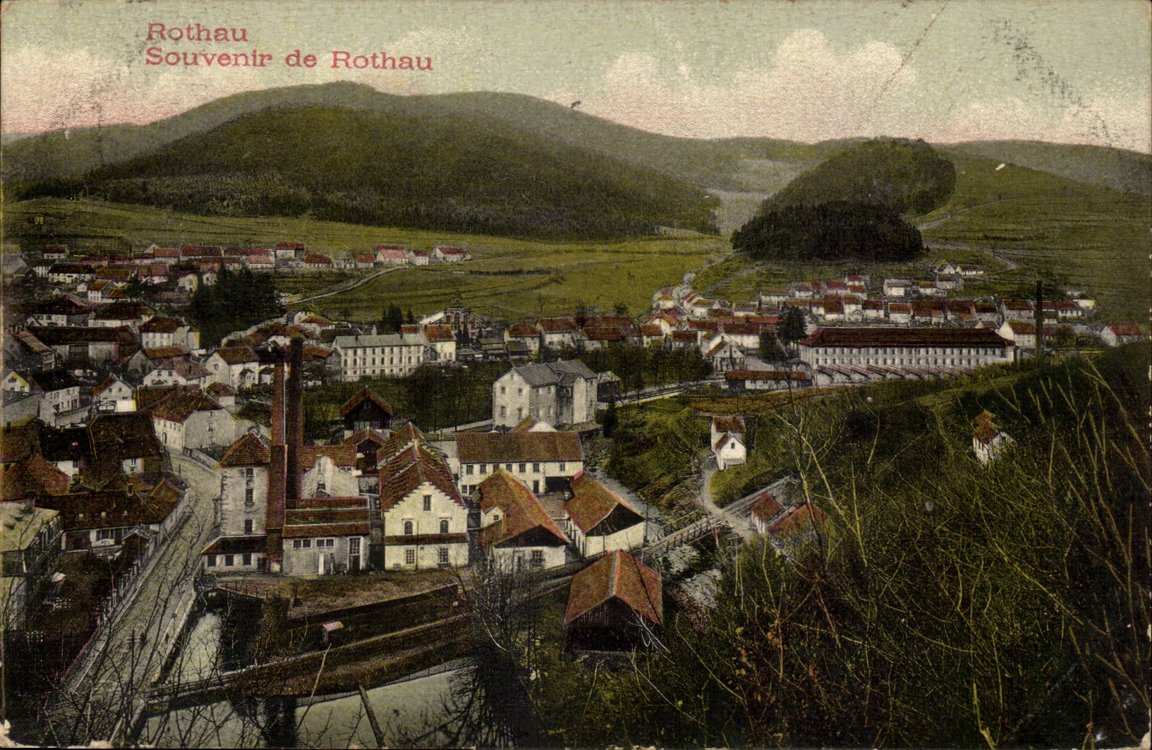 Rothau — Souvenir de Rothau — Verlag von L. J. Röthig