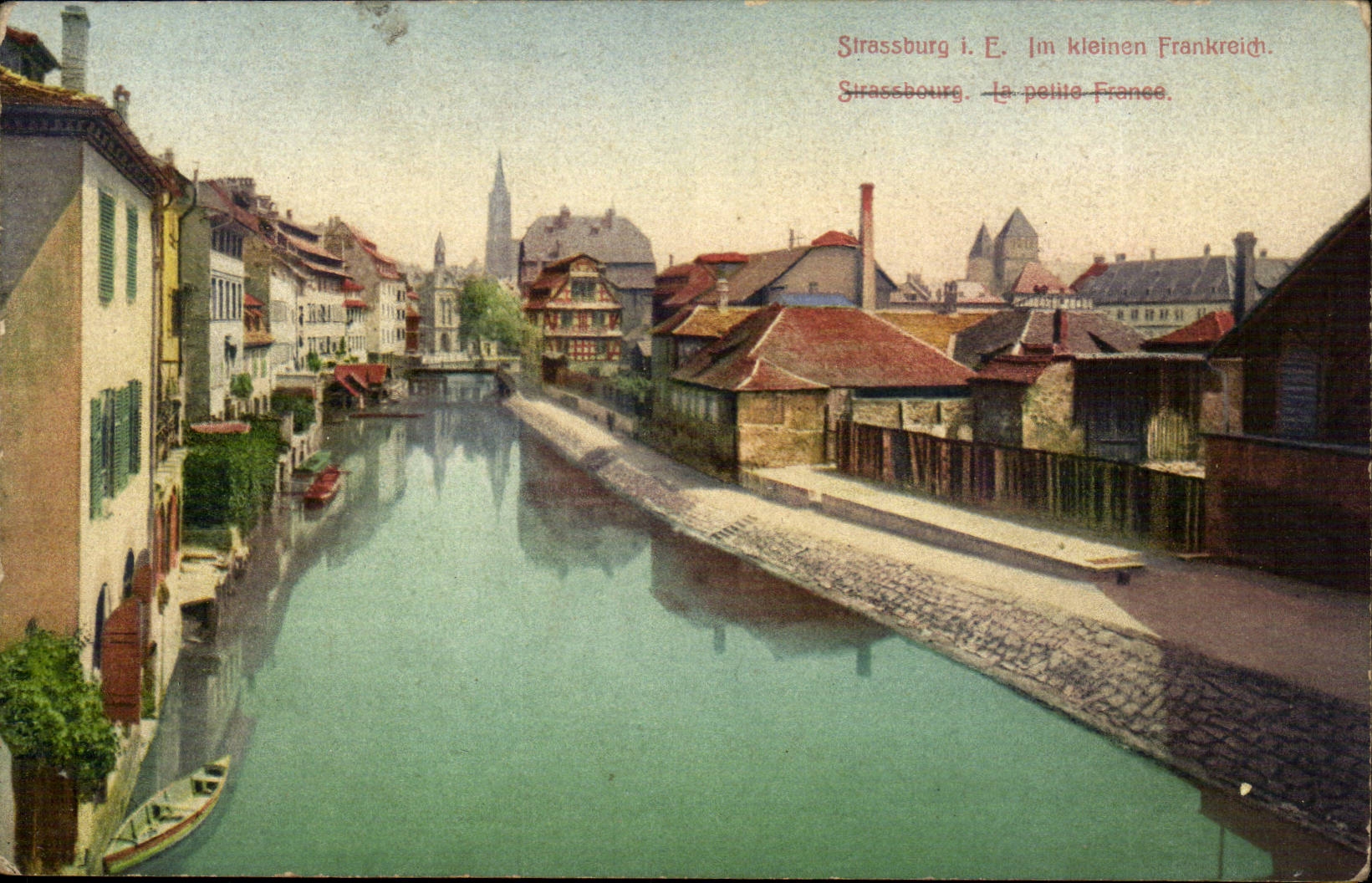 Strassburg CPA Im kleinen Frankreich