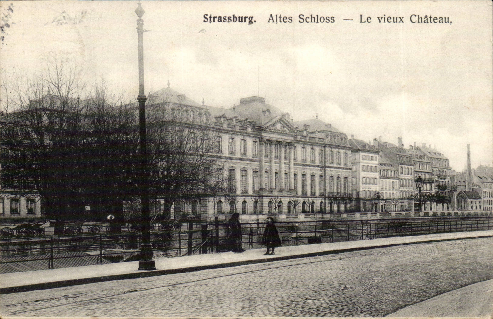 Strassburg CPA Altes Schloss Le vieux chateau