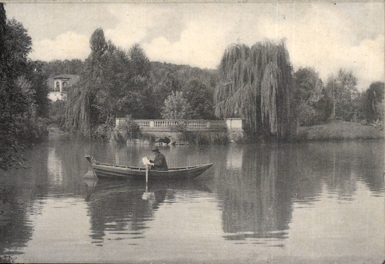 Strassburg CPA Partie in den Orangerie