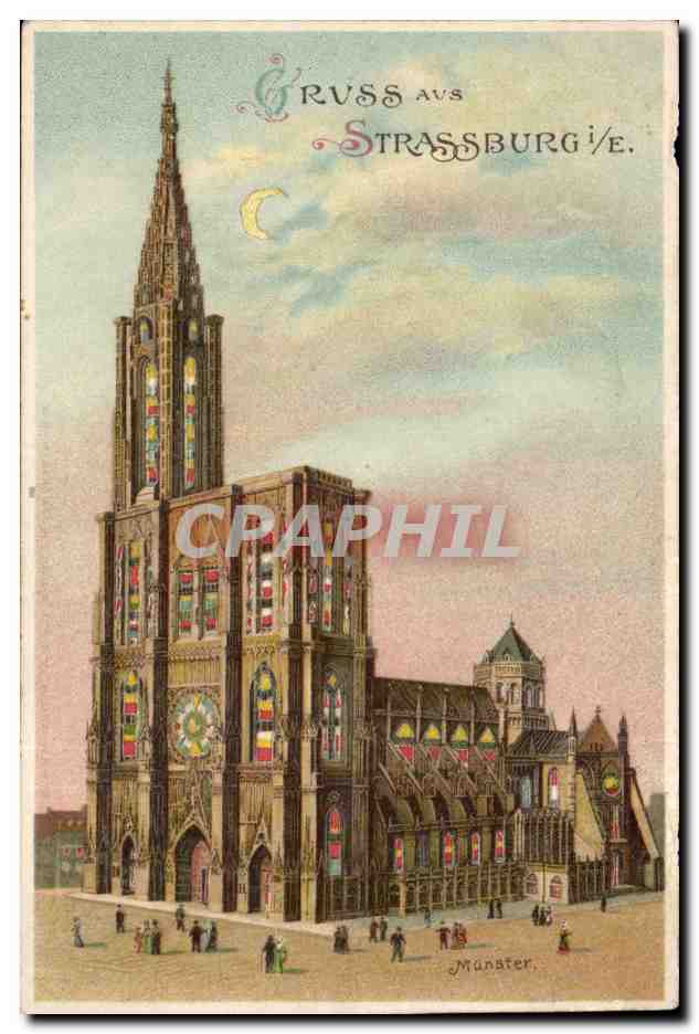 Strasbourg — Cathédrale Notre-Dame — éditeur Munster