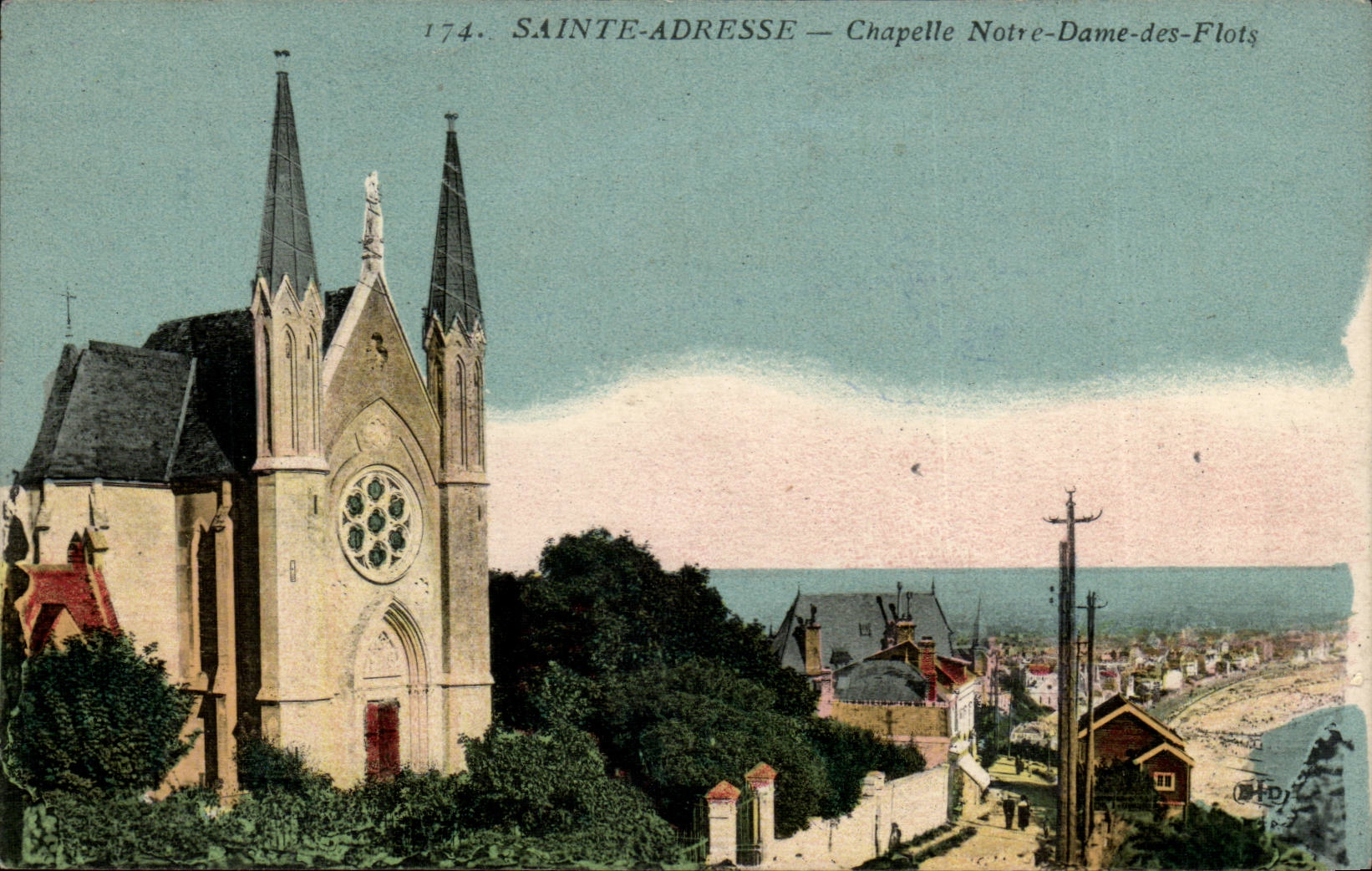 Sainte Adresse CPA Chapelle Notre DAme des flots