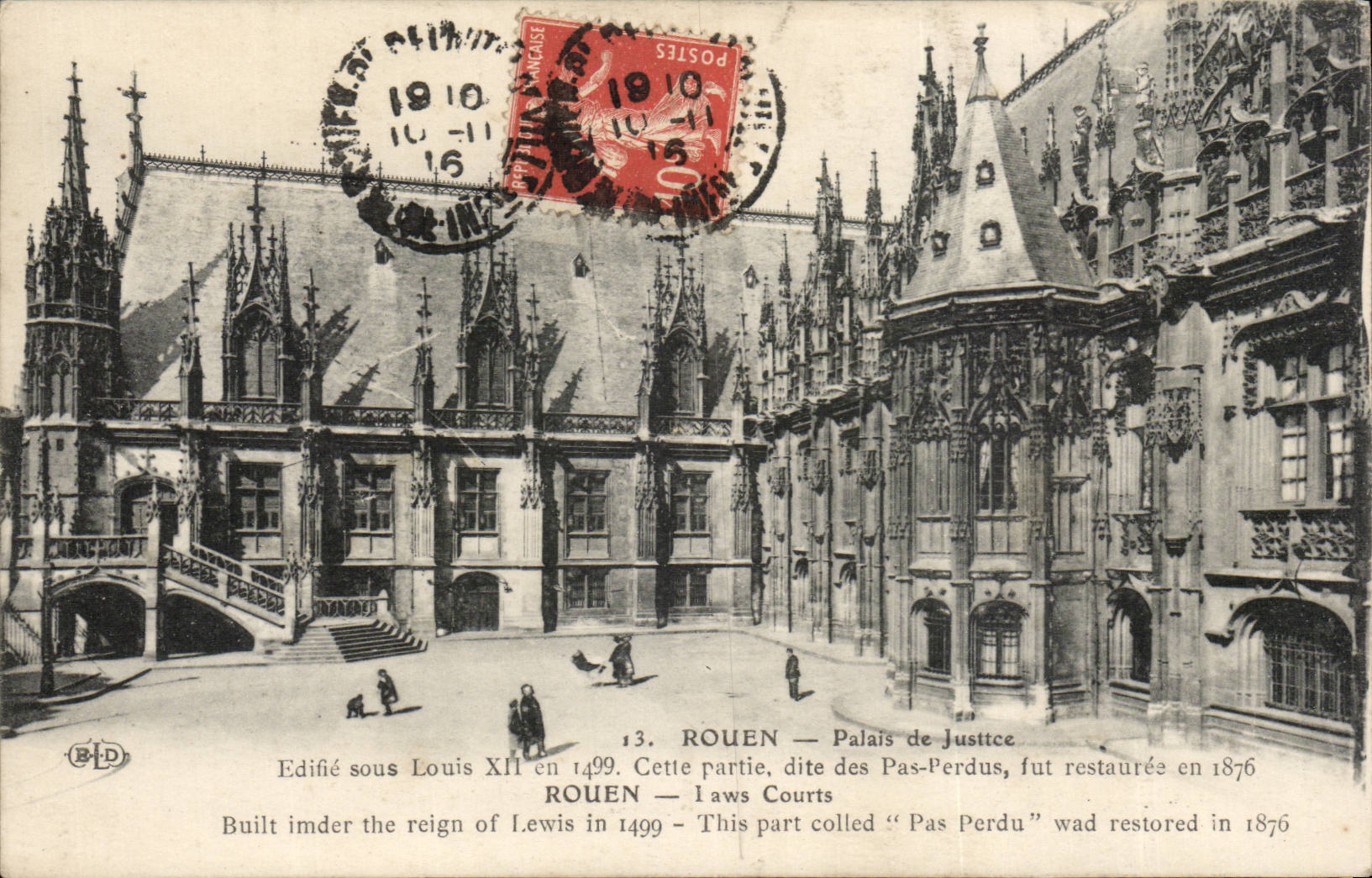 Rouen CPA Palais de justice