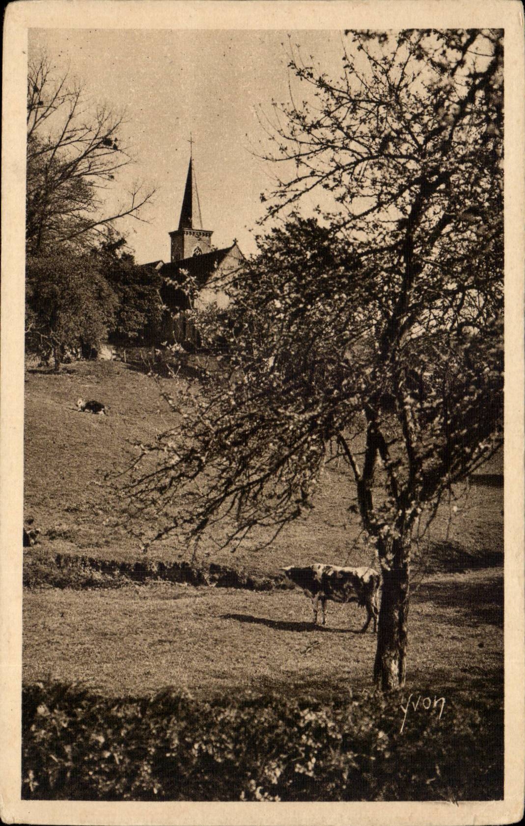 CPA Paysage de la Suisse Normande