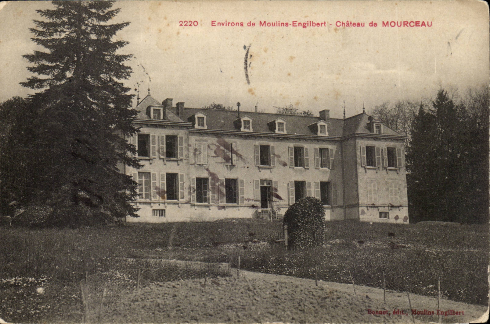 Environs de Moulins Englibert - Chateau de Morceau CPA 
