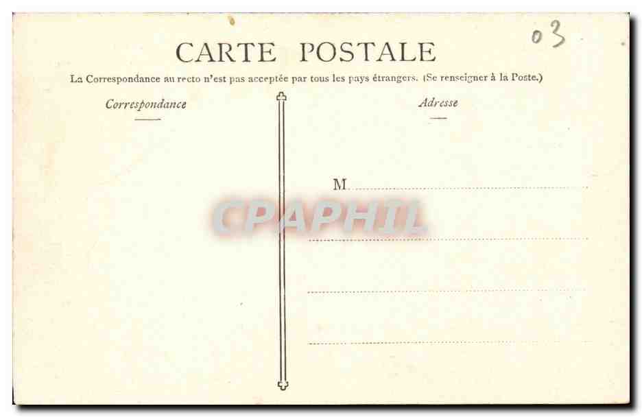 Environs de Lyon - Couzon et Roche Taillee CPA  — Verso