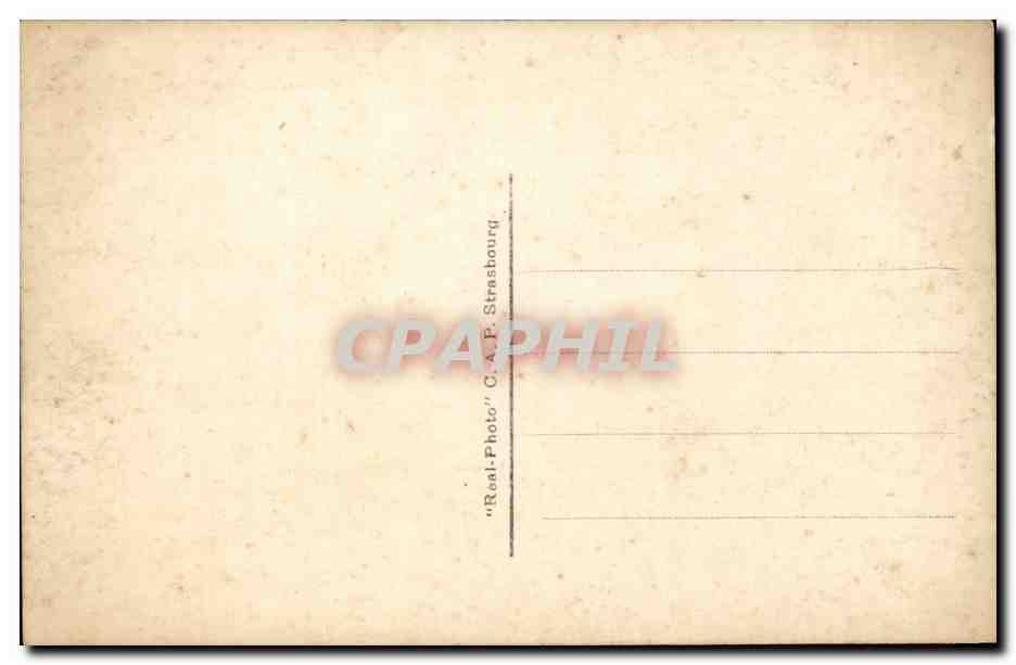 Vichy - Les Terrasses de Casino CPA  — Verso