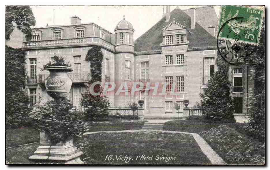 Vichy - Hotel Sevigne CPA 