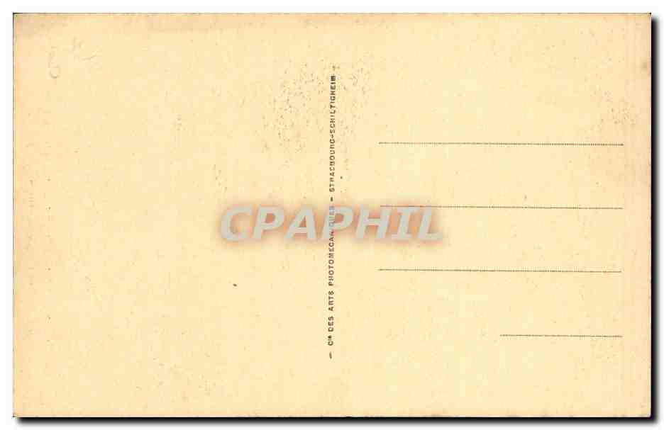 Types Bressans CPA La paix est faite (folklore costumes) — Verso