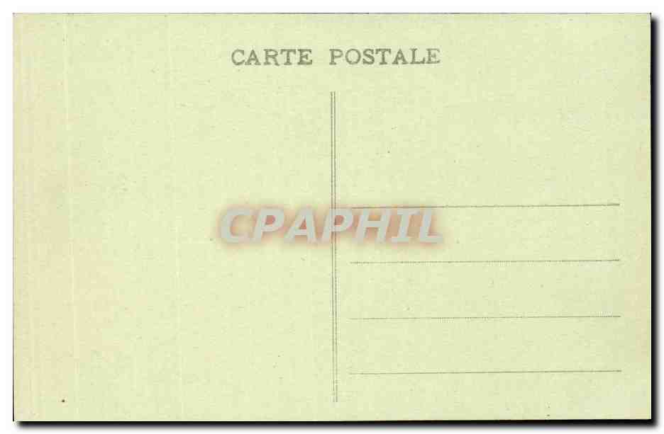 Palacio de Fontainebleau — Reja de Honor — editor n°2166 — Reverso