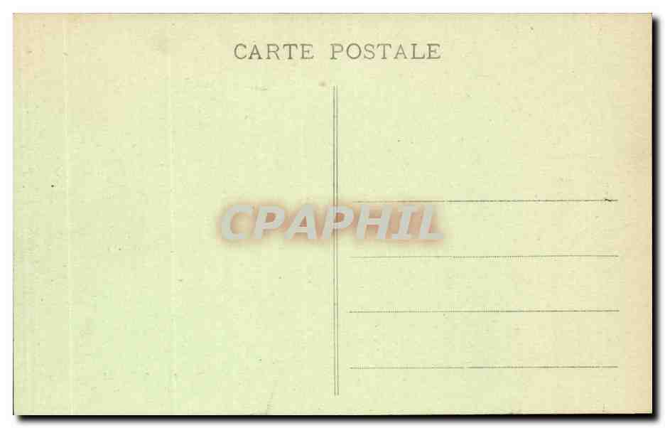 Palais de Fontainebleau — L'Étang des Carpes — éditeur non identifié, n° de série non visible — Reverso