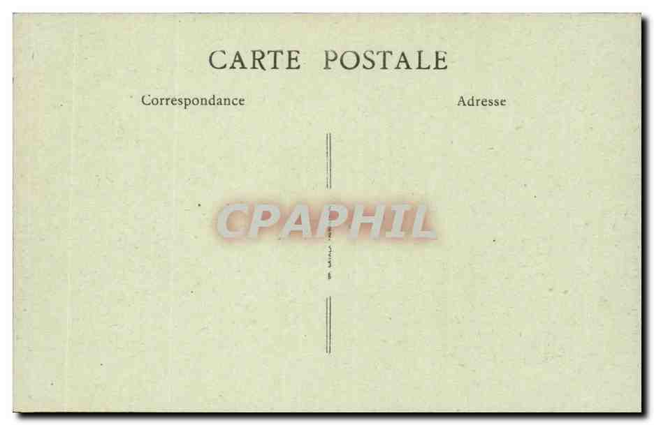 Versailles CPA TRianon Moulin Mill — Verso