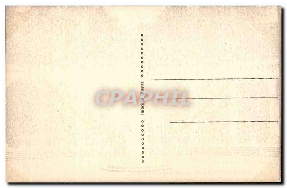 Versailles CPA Bosquet des colonnades — Verso