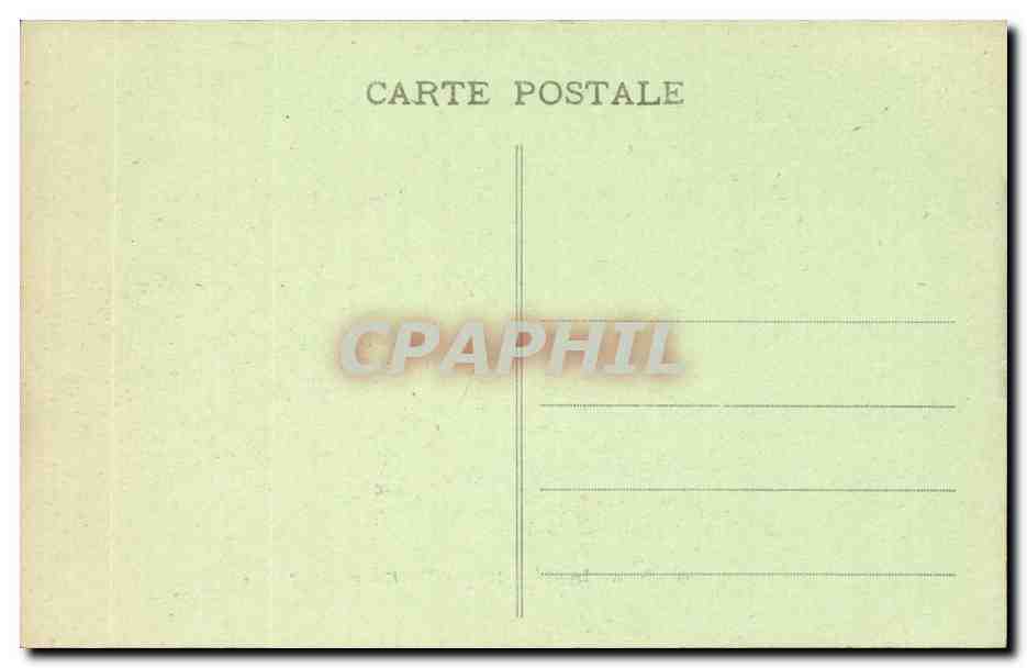 Palacio de Fontainebleau — Vista tomada desde el Parterre — Editor no identificado, n° 44 — Reverso