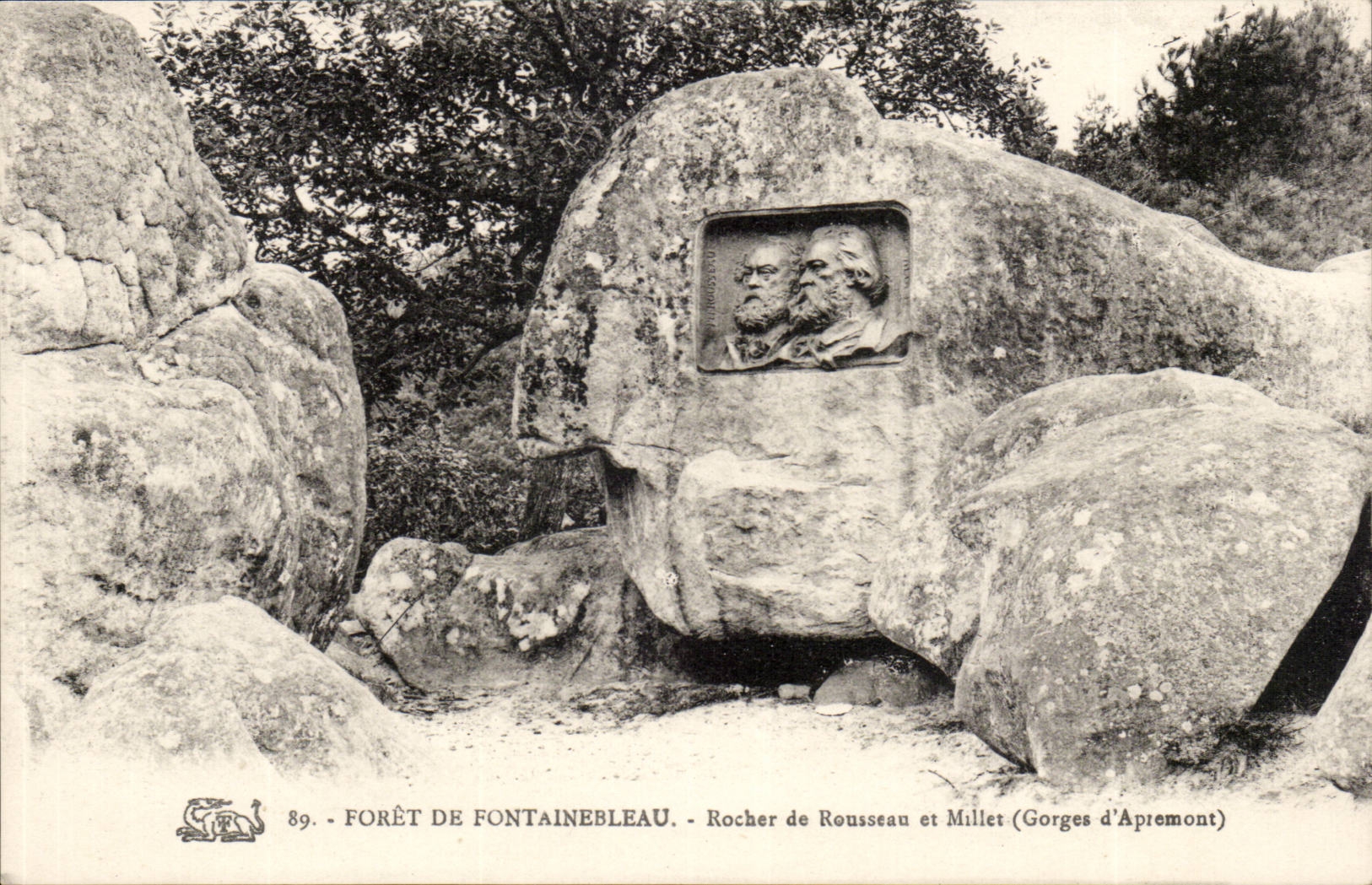 Rocher de Rousseau e Millet - Foresta di Fontainebleau - Gorges d'Apremont