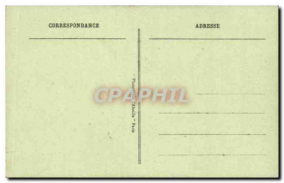 CPA Saint Germain en Laye Route des loges  — Verso