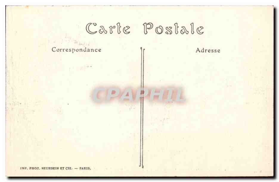 CPA Saint Germain en Laye Le pavillon Henri IV ou naquit Louis XIV — Verso