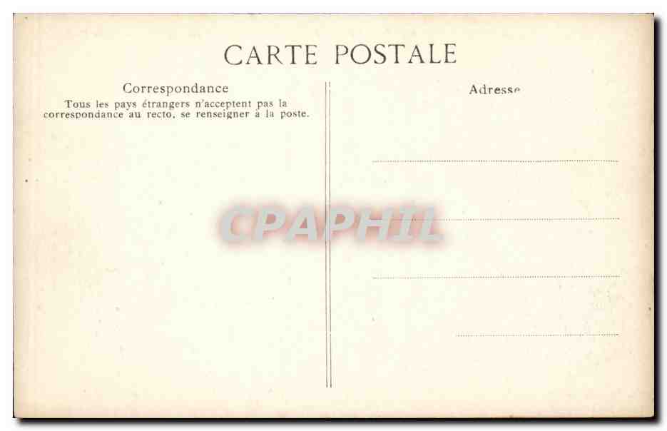 Saint Sulpice de Favieres CPA Chaetau de Segrez vu du parc — Rückseite