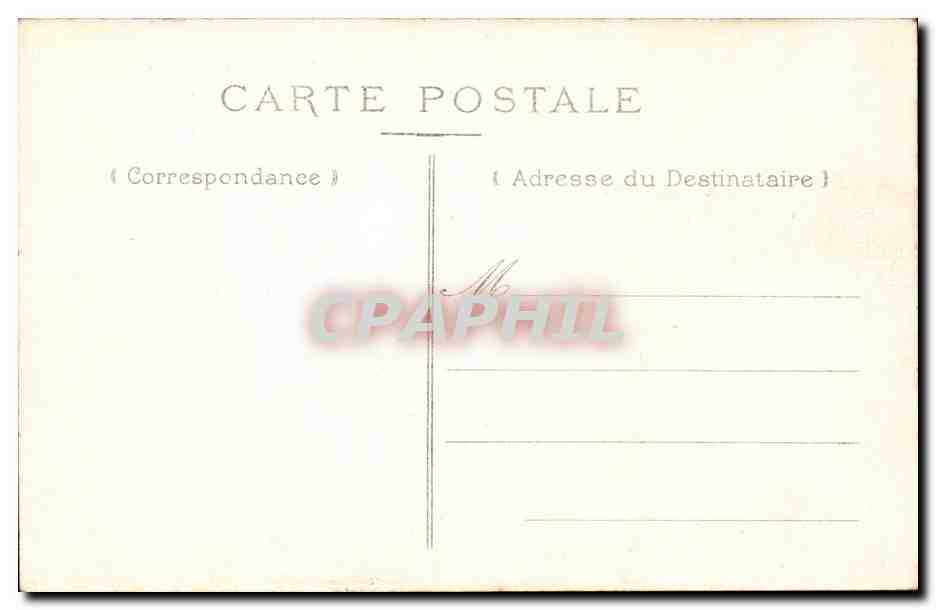 St-Germain-en-Laye — La Terrasse — Collection R. F. — Verso