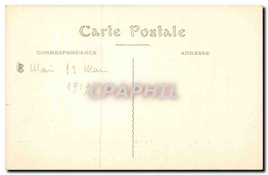 CPA Vue du chateau de Marli 12 pavillons des seigneurs figurant les 12 signes du zodiaque — Rückseite