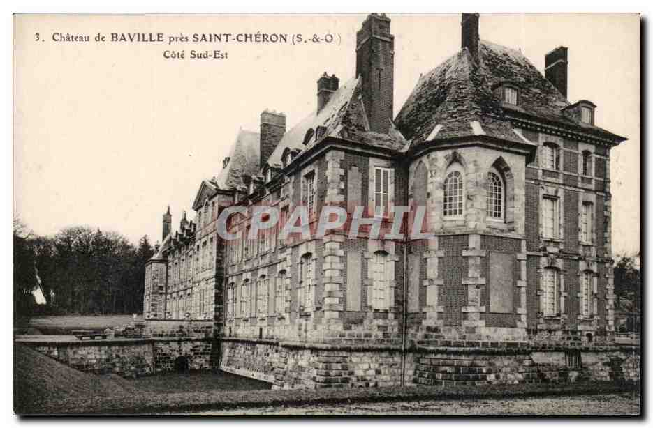 CPA Chateau de Baville pres Saint Cheron Cote Sud Est