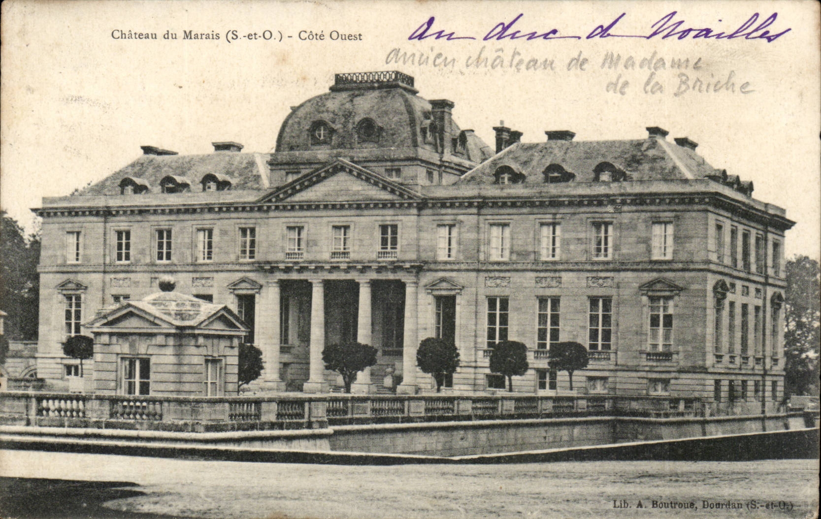 Chateau du Marais CPA Cote Ouest