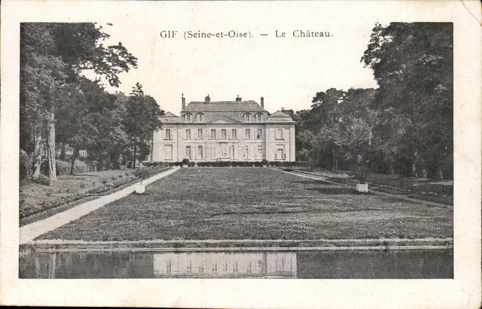 Gif sur Yvette CPA Le chateau