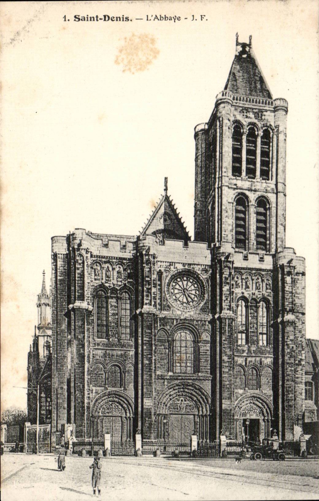 Saint-Denis — L'Abbaye — J.F.