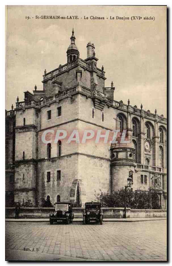 St-GERMAIN-en-LAYE - Le Château - Le Donjon (XVIe siècle) - J. B. - n°19