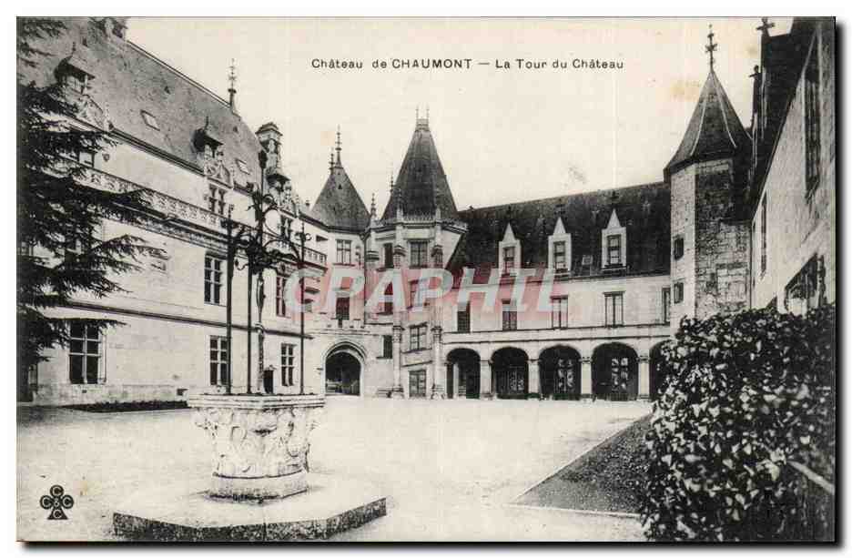CPA Chateau de Chaumont La tour du chateau