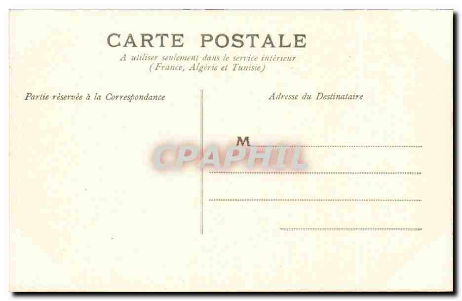 Tours CPA Place du Palais de Justice — Rückseite