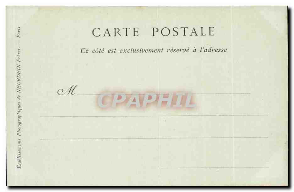 Azay le Rideau CPA La chateau Facade orientale — Rückseite