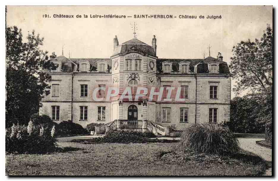 Saint Herblon CPA Chateau de Juigne