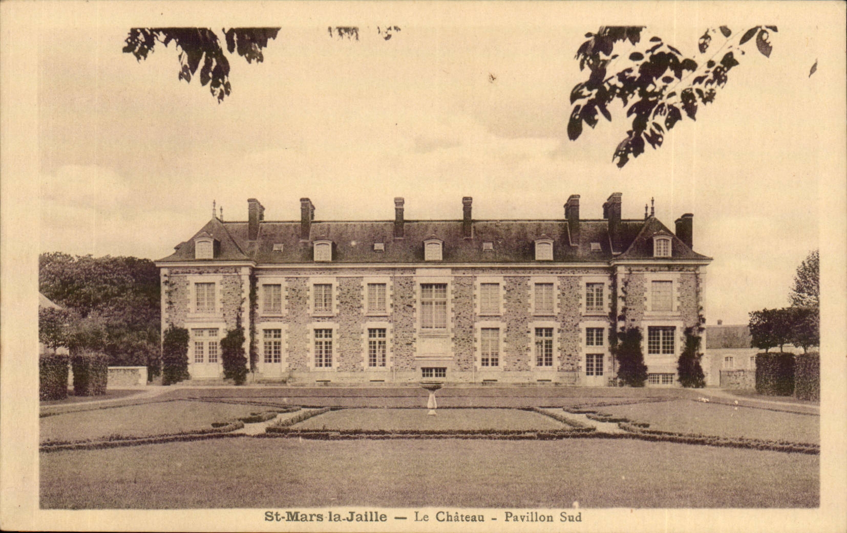 St Mars la Jaille CPA Le chateau Pavillon sud