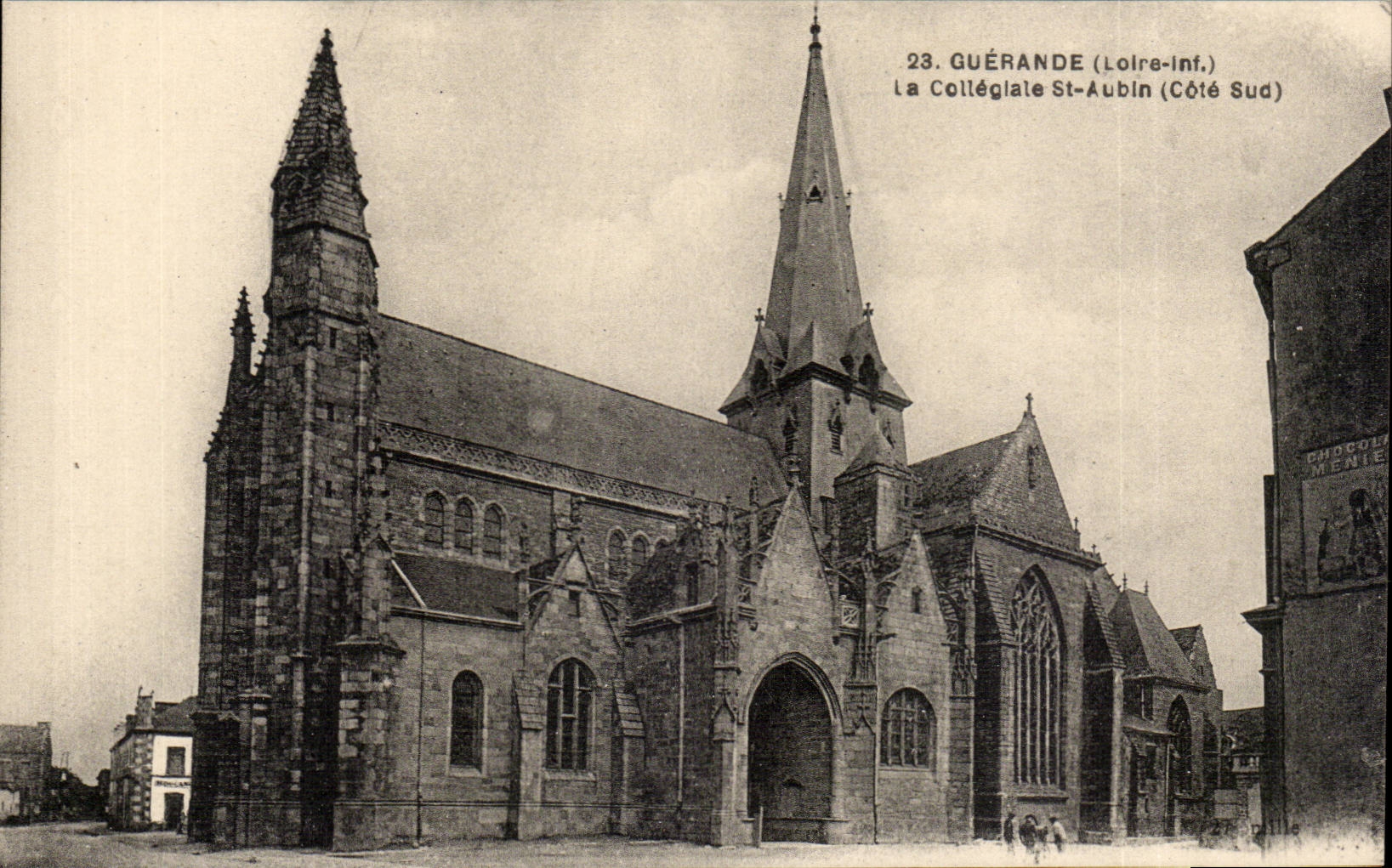 Guerande CPA La collegaile St Aubin (cote Sud)