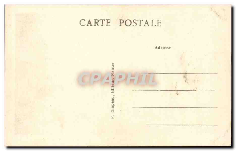 Oudon CPA La tour les coteaux et le pont suir le Havre vers 1830 — Back