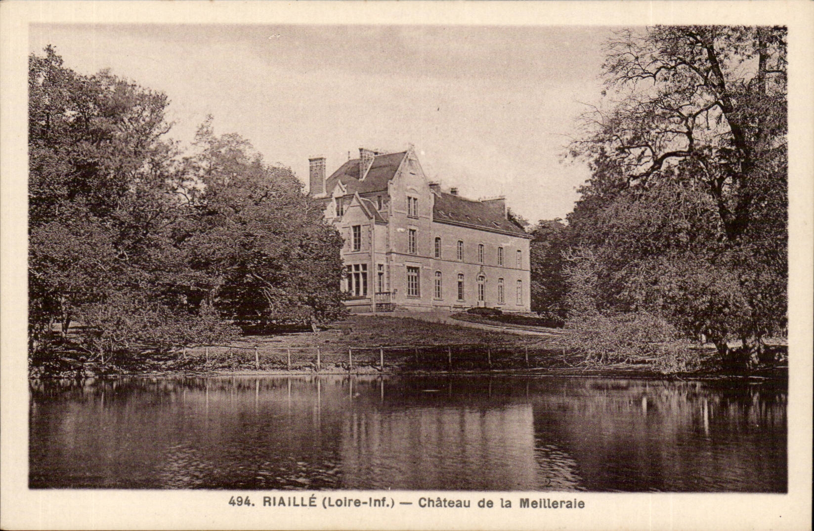 Rialle CPA Chateau de la Meilleraie