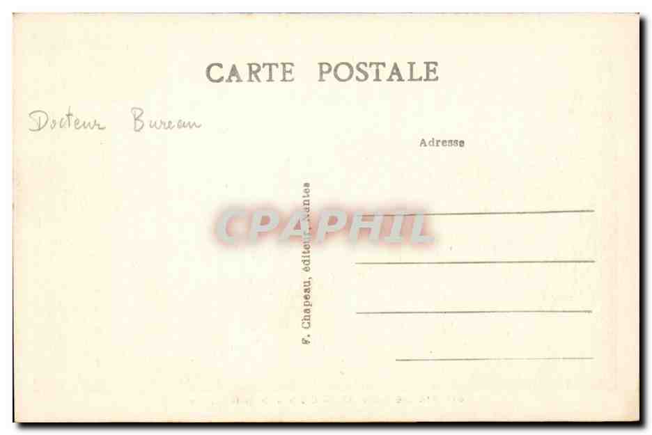 Rialle CPA Chateau de la Meilleraie — Back