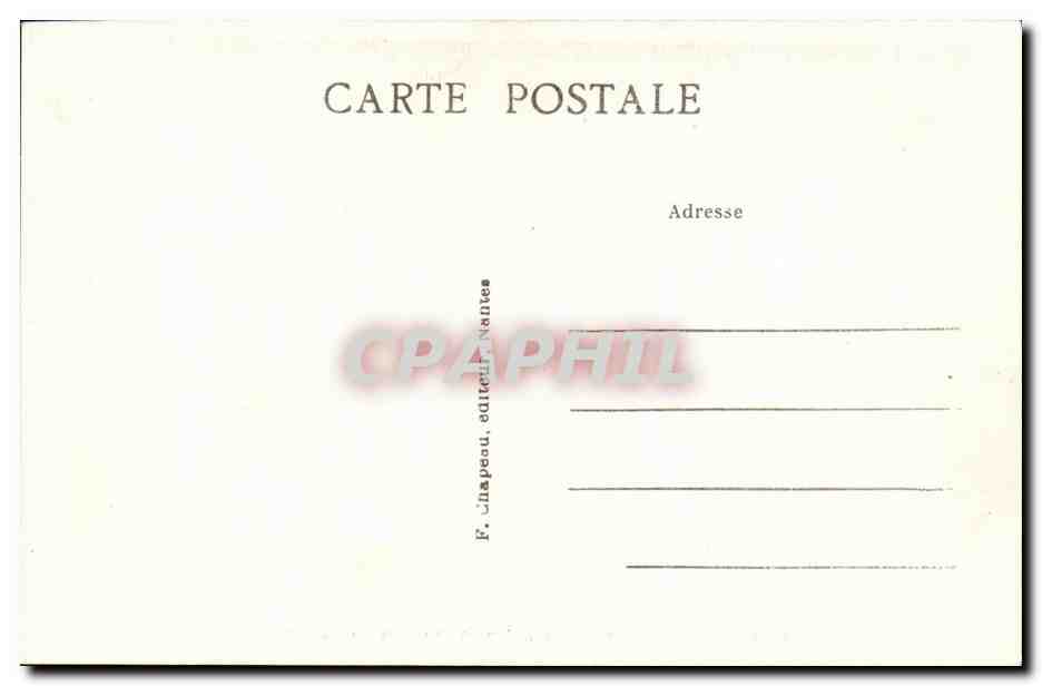 Vue d'Ancenis CPA vers 1840 d'apres une gravure du temps — Back