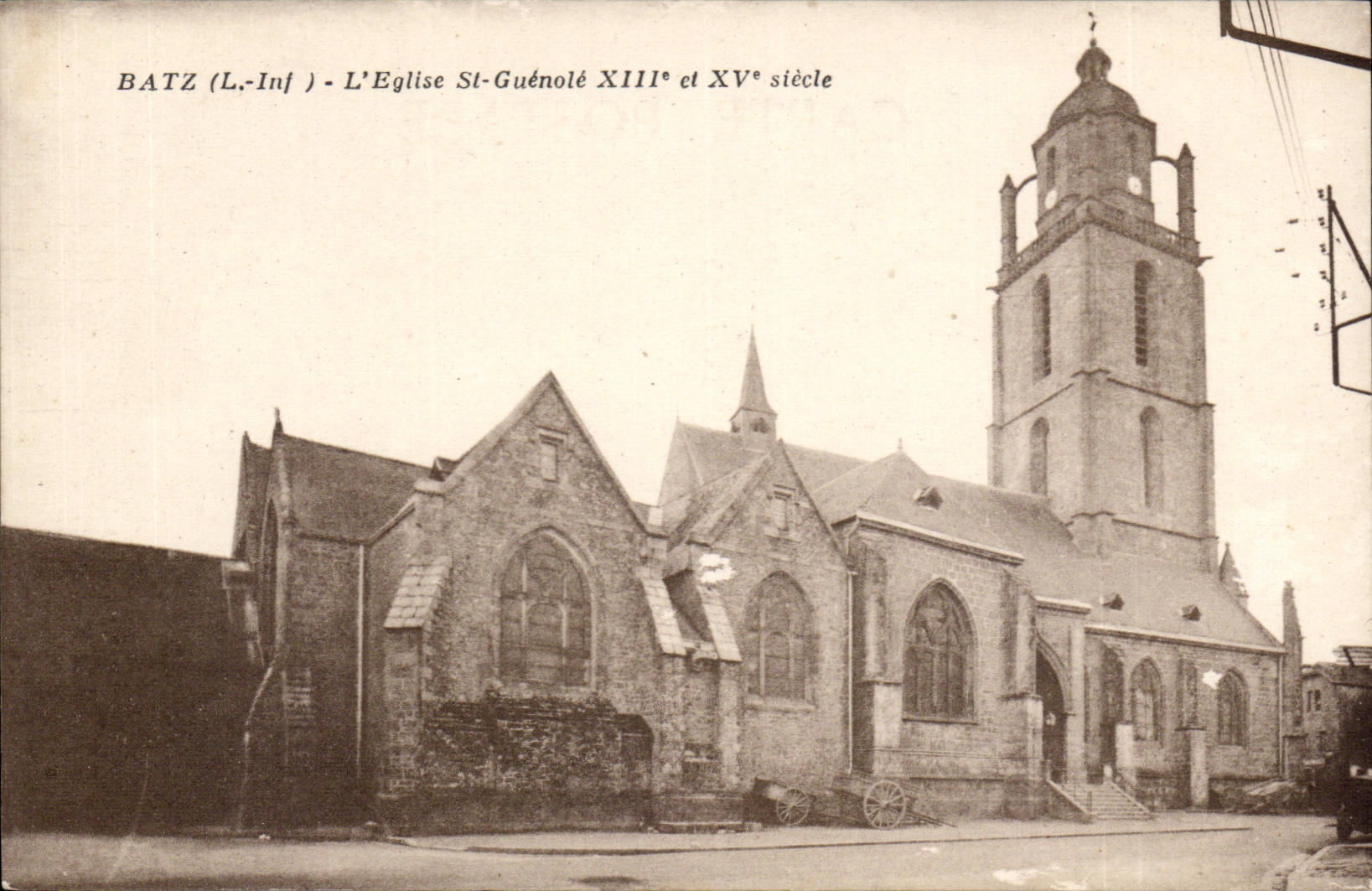 Batz CPA L'eglise St Guenole 