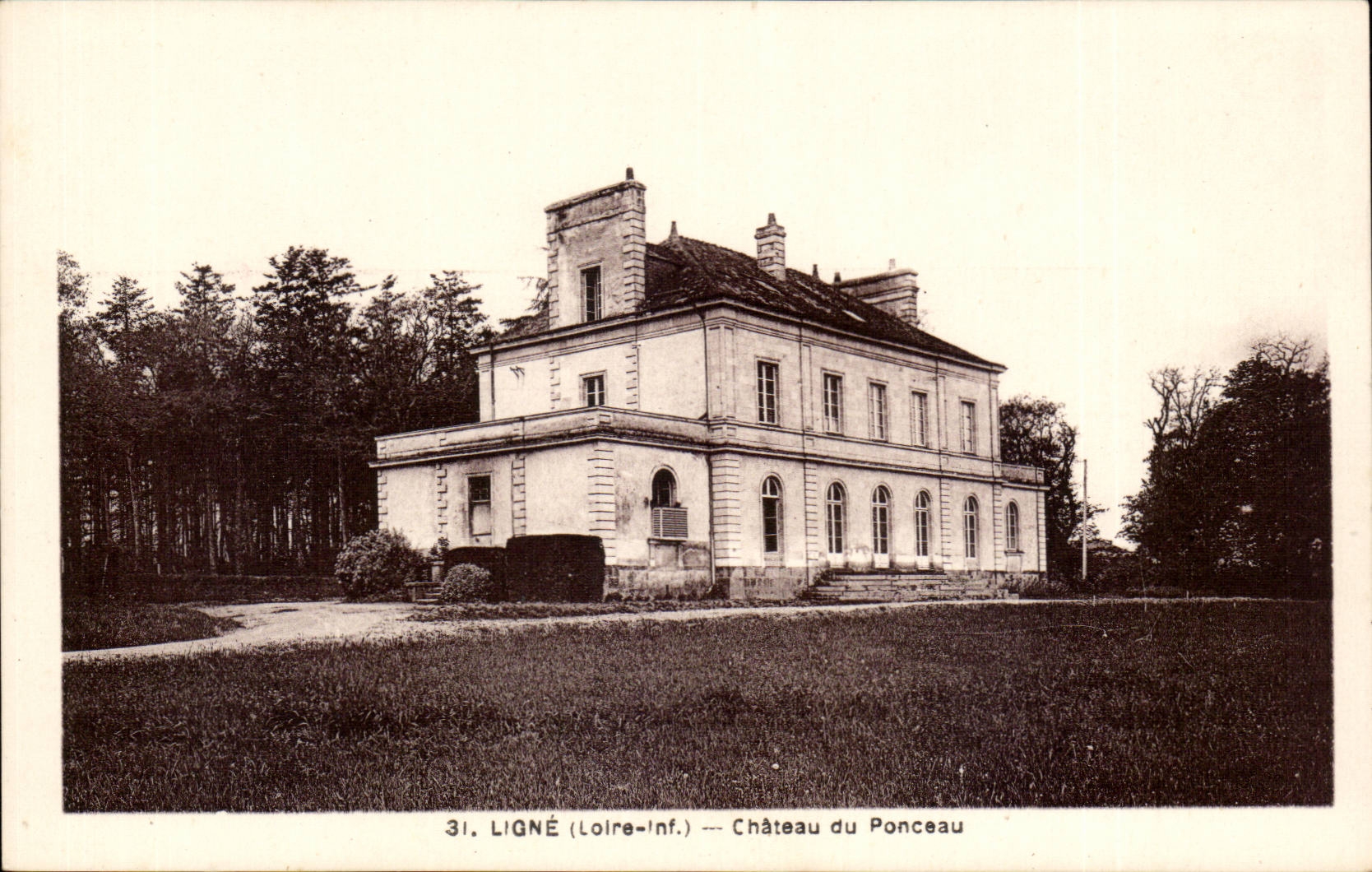Ligne CPA Chateau du Ponceau