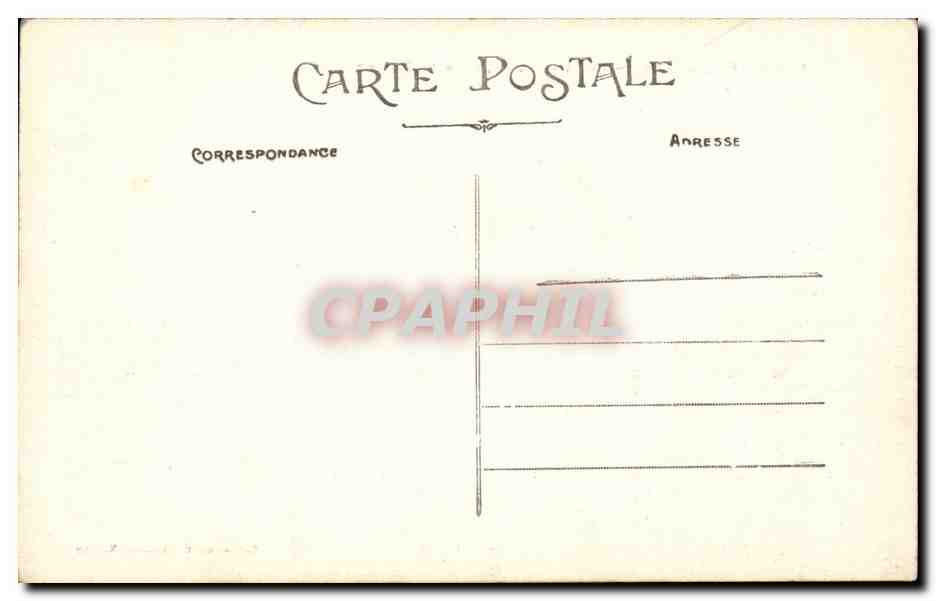 Couffe CPA Vallee du Havre prise de Bougon — Rückseite