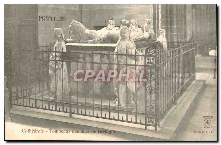 Nantes CPA FCAthedrale Tombeaux des Ducs de Bretagne