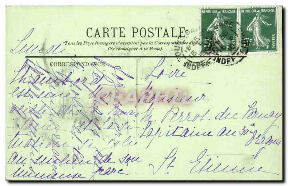 Chambord CPA Le chateau La facade septentrionale — Back