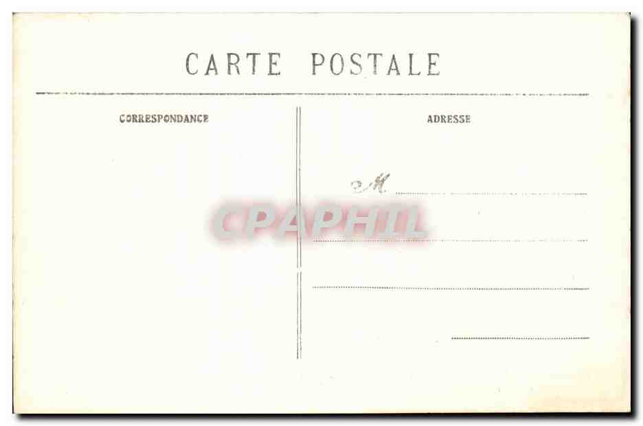 Noyant CPA pres Saint Epain Chateau de Brou — Rückseite