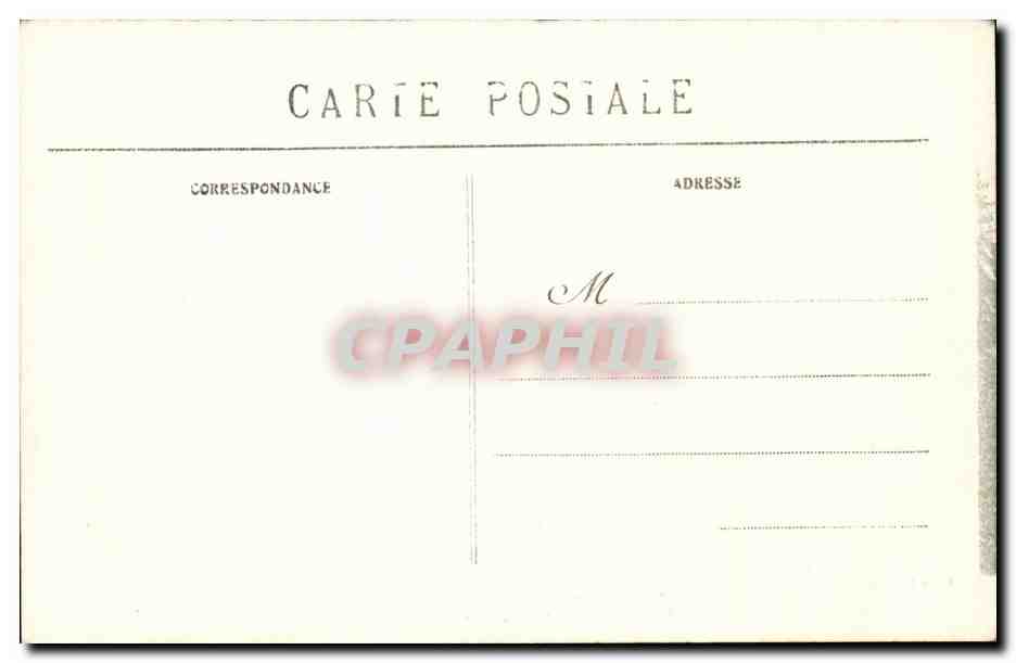 Noyant CPA pres Saint Epain Chateau de Brou — Rückseite